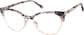 Angle view of Cat-Eye Glasses 1912139 in Tortoiseshell thumbnail