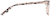 Side view of Cat-Eye Glasses 1912139 in Tortoiseshell thumbnail