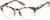 Angle view of Browline Glasses 1912535 in Ivory Tort thumbnail