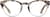 Front view of Browline Glasses 1912535 in Ivory Tort thumbnail