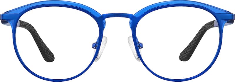 Cobalt Kids' Round Glasses
