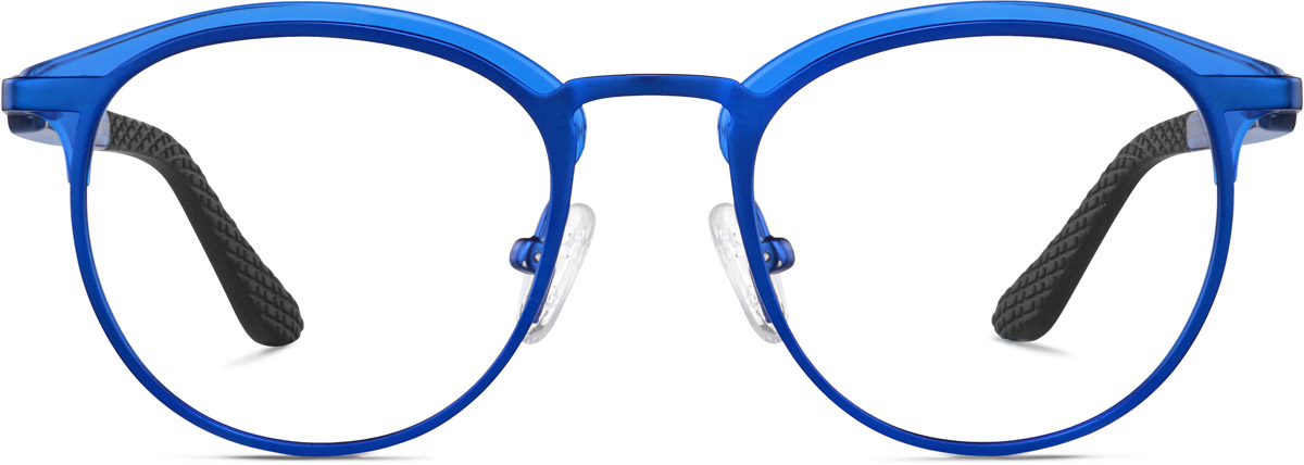 Cobalt Kids' Round Glasses
