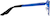 Side view of Kids' Round Glasses 1912916 in Cobalt thumbnail