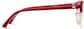 Side view of Kids' Browline Glasses 1913118 in Red thumbnail