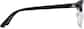 Side view of Kids' Browline Glasses 1913121 in Black thumbnail