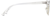 Side view of Kids' Browline Glasses 1913123 in Clear thumbnail