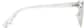 Side view of Kids' Browline Glasses 1913123 in Clear thumbnail