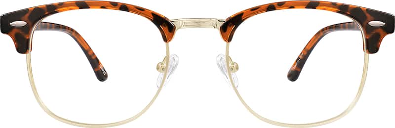 Tortoiseshell Kids' Browline Glasses