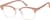 Angle view of Kids' Browline Glasses 1913133 in Taupe thumbnail