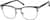 Angle view of Browline Glasses 1913212 in Gray thumbnail