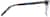 Side view of Browline Glasses 1913216 in Blue thumbnail
