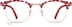 Browline Glasses 1913418 in Red