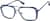 Angle view of Aviator Glasses 1913816 in Blue thumbnail