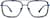 Front view of Aviator Glasses 1913816 in Blue thumbnail