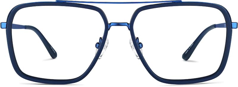 Blue Aviator Glasses