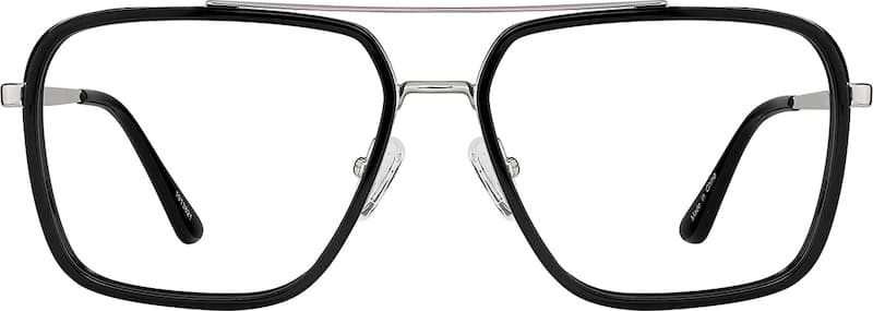 Black Aviator Glasses