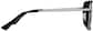 Side view of Aviator Glasses 1913821 in Black thumbnail