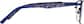 Side view of Square Glasses 1913916 in Blue thumbnail