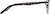 Side view of Square Glasses 1913921 in Black thumbnail