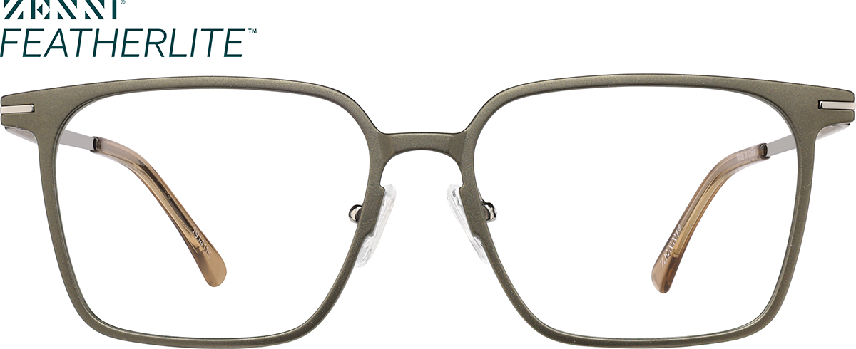 Brown Square Glasses