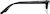Side view of Browline Glasses 1914221 in Black thumbnail