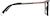 Side view of Cat-eye Glasses 1914421 in Black thumbnail