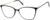 Angle view of Cat-eye Glasses 1914421 in Black thumbnail