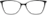 Front view of Cat-eye Glasses 1914421 in Black thumbnail