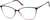 Angle view of Cat-eye Glasses 1914427 in Purple thumbnail