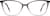 Front view of Cat-eye Glasses 1914427 in Purple thumbnail