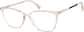 Angle view of Cat-eye Glasses 1914433 in Cream thumbnail