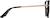 Side view of Cat-Eye Glasses 1914521 in Black thumbnail