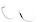 Angle view of Cat-Eye Glasses 1914521 in Black thumbnail