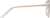Side view of Cat-Eye Glasses 1914523 in Translucent thumbnail