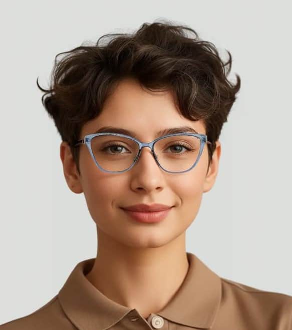 Image of Cat-Eye Glasses