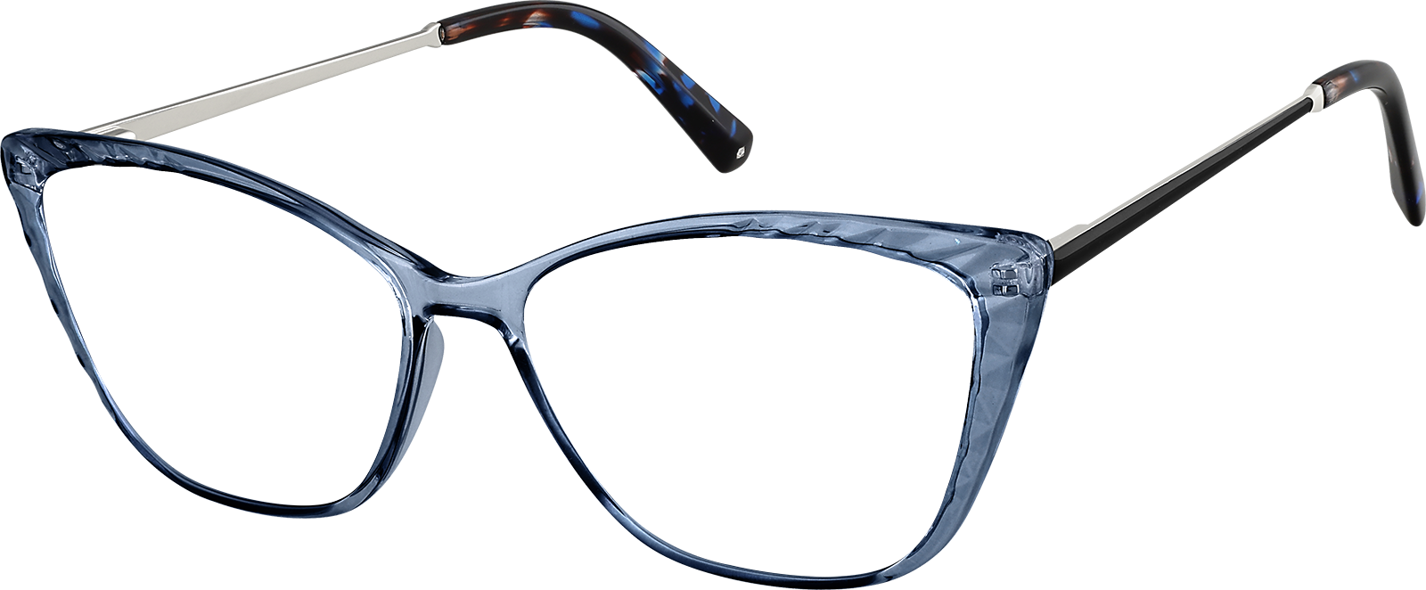 Blue Cat-Eye Glasses #1914616 | Zenni Optical