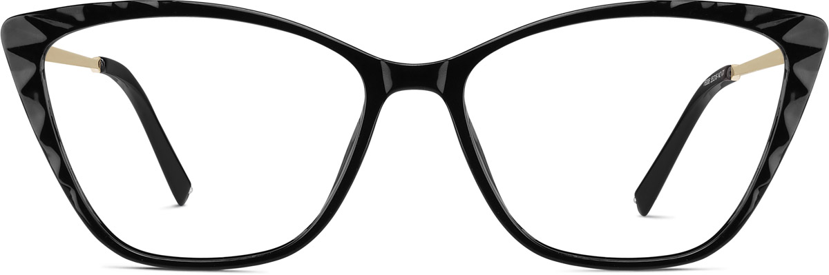 Black Cat-Eye Glasses