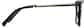 Side view of Cat-Eye Glasses 1914621 in Black thumbnail
