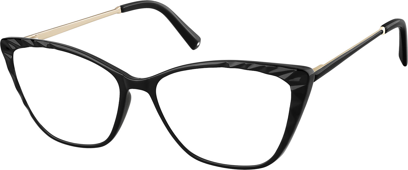 Black Cat-Eye Glasses #1914621 | Zenni Optical