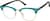 Angle view of Kids' Browline Glasses 1915016 in Blue thumbnail