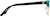 Side view of Kids' Browline Glasses 1915016 in Blue thumbnail