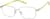 Angle view of Rectangle Glasses 1915311 in Silver thumbnail