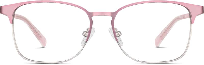 Pink Browline Glasses