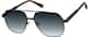 Angle view of Oxfords Glasses 1915521 in Black thumbnail