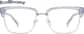 Front view of Browline Glasses 1915617 in Purple thumbnail