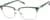 Angle view of Browline Glasses 1915624 in Green thumbnail