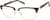 Angle view of Browline Glasses 1915625 in Tortoiseshell thumbnail