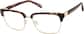 Angle view of Browline Glasses 1915625 in Tortoiseshell thumbnail