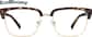 Front view of Browline Glasses 1915625 in Tortoiseshell thumbnail