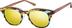 Browline Sunshade Glasses 1915715 in Brown